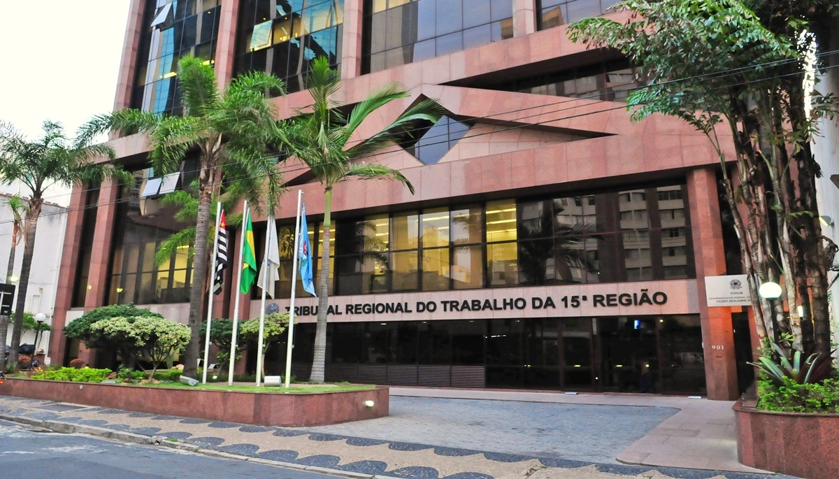 imagem de fachada do prédio-sede em Campinas do Tribunal Regional do Trabalho da 15ª Região (Concurso TRT 15)