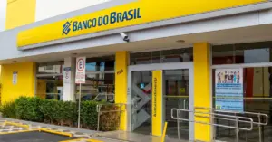 Fachada de uma das agências do Banco do Brasil