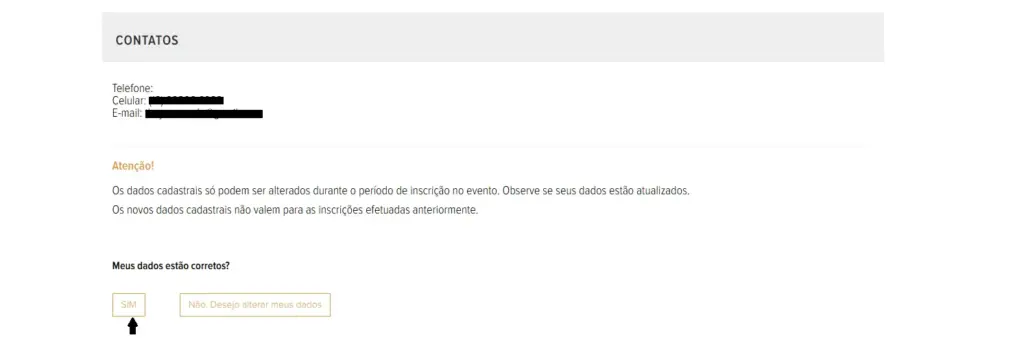 4º passo para a inscrição do Concurso Embrapa.