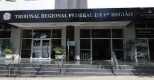 Fachada do edifício sede do Tribunal Regional Federal da 6ª região / Concurso TRF6