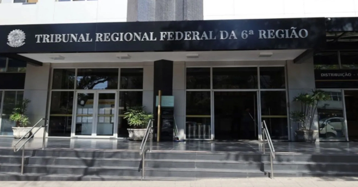 Fachada do edifício sede do Tribunal Regional Federal da 6ª região / Concurso TRF6