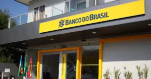 Fachada de uma das agências do Banco do Brasil