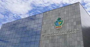 Fachada do prédio da Assembleia Legislativa de Goiás / Concurso ALEGO