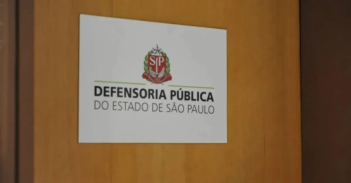 Placa da Defensoria Púbica do Estado de São Paulo - Concurso DPE SP