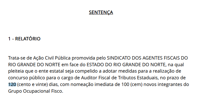 Concurso Sefaz RN oferecerá 100 vagas para auditor