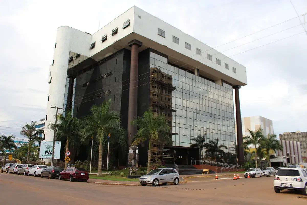 Foto do prédio do Tribunal de Justiça de Rondônia