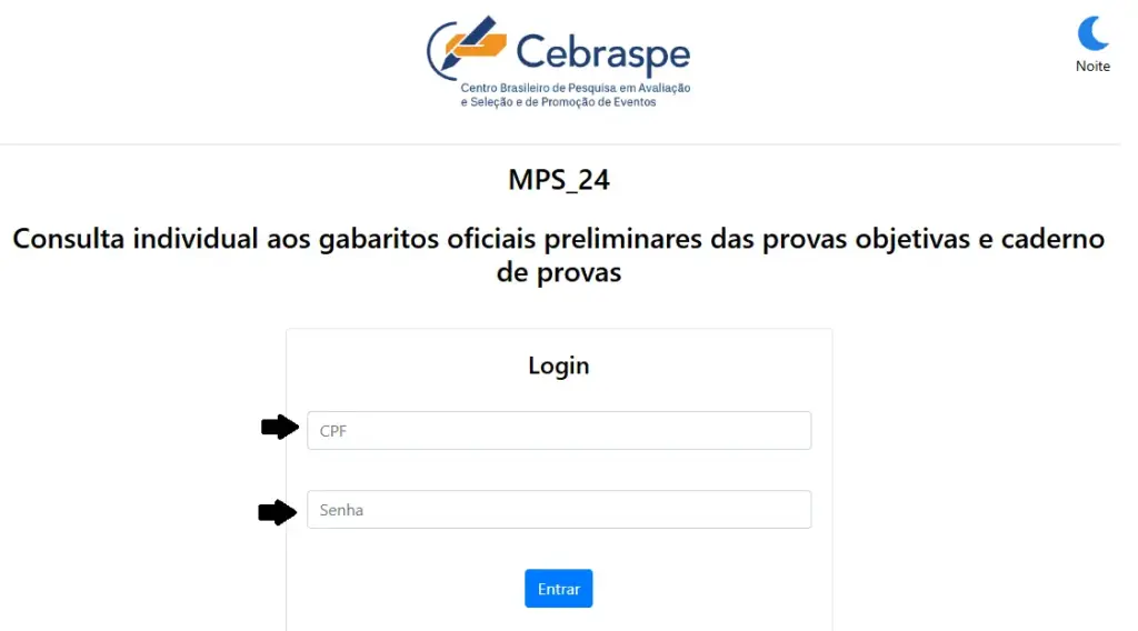 Como consultar os gabaritos do concurso perito do INSS.