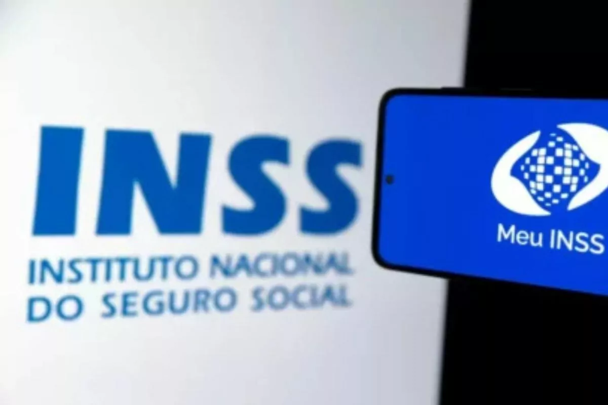 Imagem que identifica o INSS com a sua logo