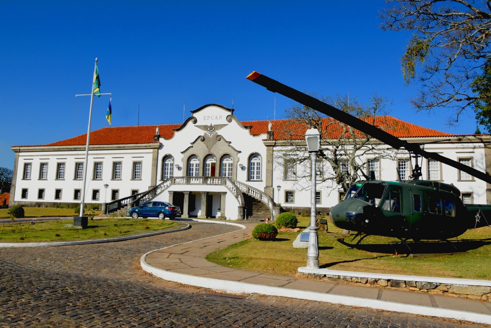 Escola a onde os aprovados no concurso EPCAR 2026 irão estudar.