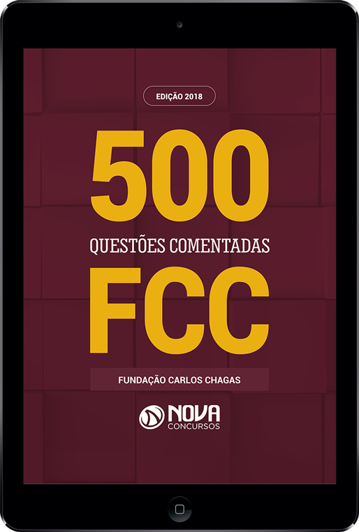 Download Livro FCC | 500 Questões Comentadas e Gabaritadas (PDF)