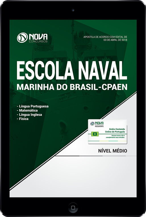 Download Apostila Marinha do Brasil 2018 | Escola Naval (CPAEN) (PDF)