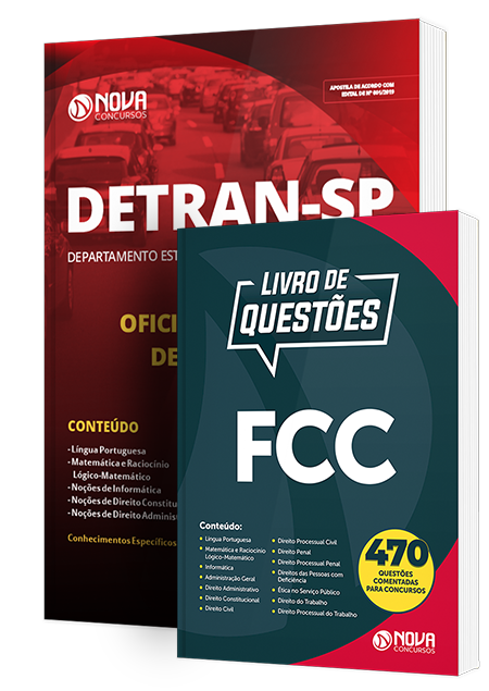 Combo DETRAN-SP 2019 - Oficial Estadual De Trânsito (Apostila + Livro ...