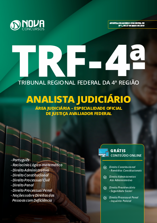 Download Apostila TRF4 - Analista Judiciário - Área Judiciária ...