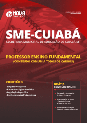 Apostila Prefeitura De Cuiaba Mt Sme Mt Professor Fund Artes