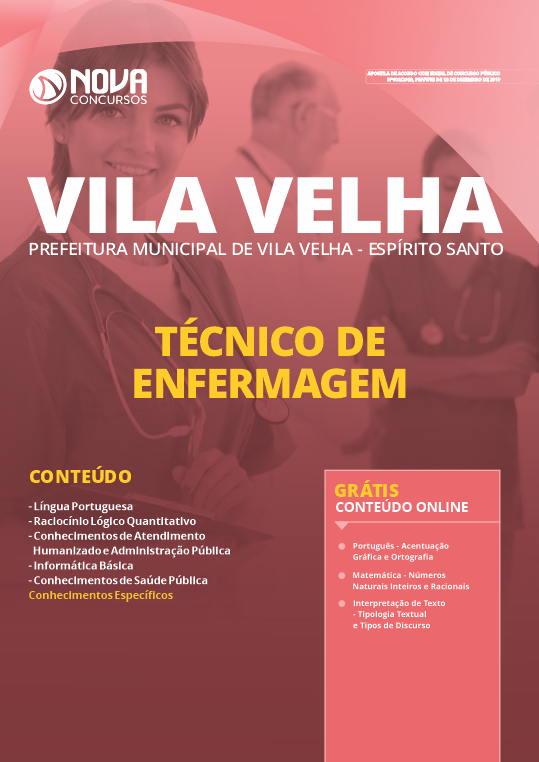 Apostila Prefeitura de Vila Velha - ES PDF 2020 - Tec de ...