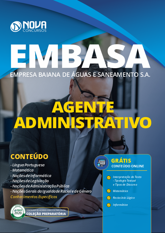 Apostila EMBASA - Agente Administrativo