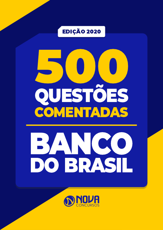 Combo Banco Do Brasil 2020 Escriturário Apostila Impressa Caderno 3940