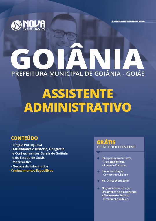 Apostila Pref De Goiania Go Assistente Administrativo Admin