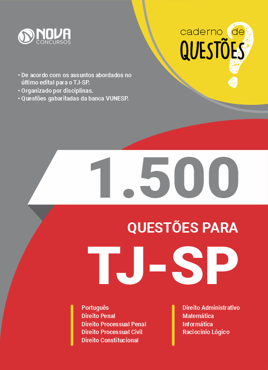 1 500 Questoes Gabaritadas Tj Sp Em Pdf