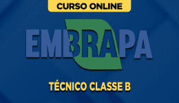 Curso Embrapa - Técnico Classe B