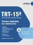 Apostila TRT-15 em PDF 2024 - Técnico Judiciário – Área Administrativa